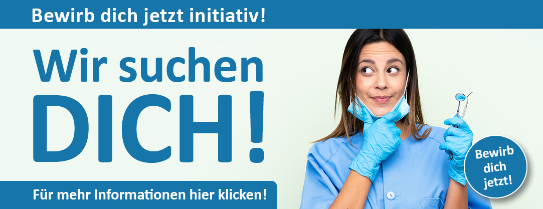 Jobangebot als zahnmedizinische/r Fachangestellte/r (m/w/d)